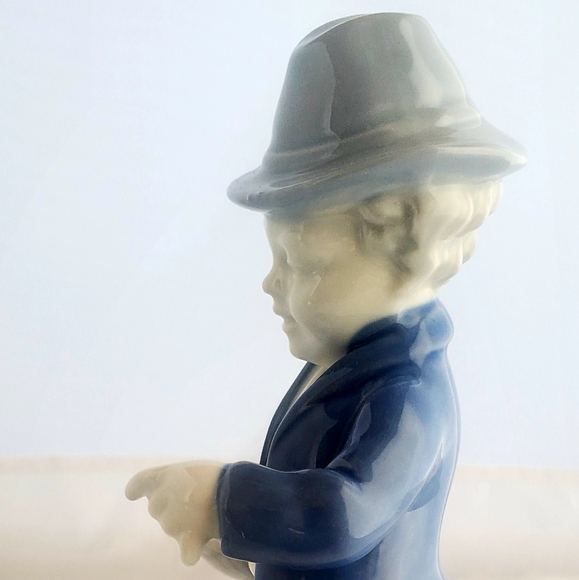 Gerold porcelain early 70s  figurines, boy and girl. Perfect condition. - Picture 4 of 14